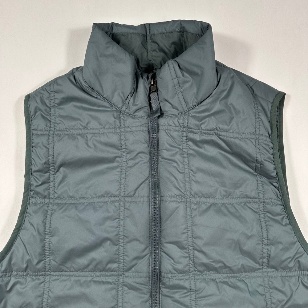 Patagonia Nano Puff Vest Womens Medium Quilted Full Zip Insulated Gray